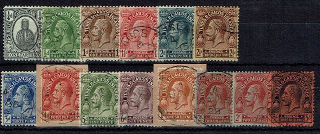 Image of Turks & Caicos Islands SG 162/75 FU British Commonwealth Stamp
